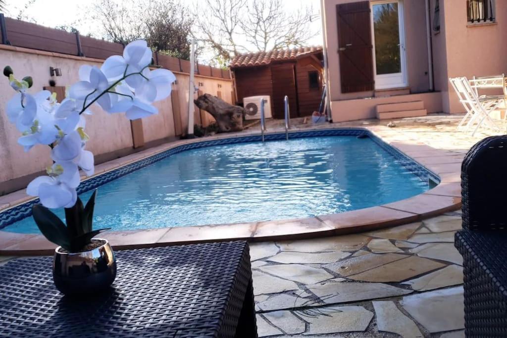 Villa Avec Piscine A St Marie La Mer Sainte-Marie-la-Mer Eksteriør bilde