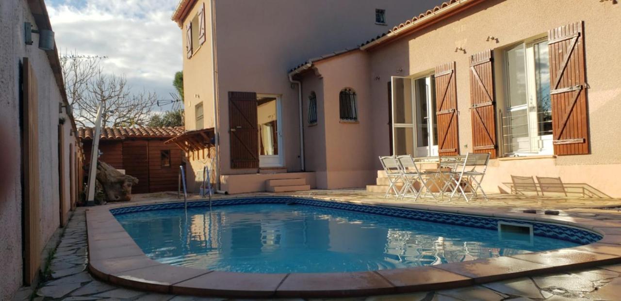 Villa Avec Piscine A St Marie La Mer Sainte-Marie-la-Mer Eksteriør bilde